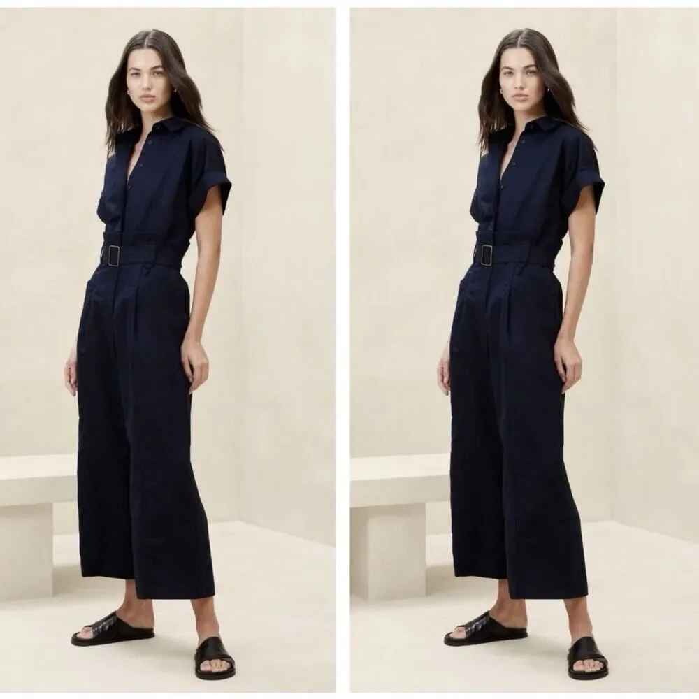 NWT Banana Republic Linen Jumpsuit